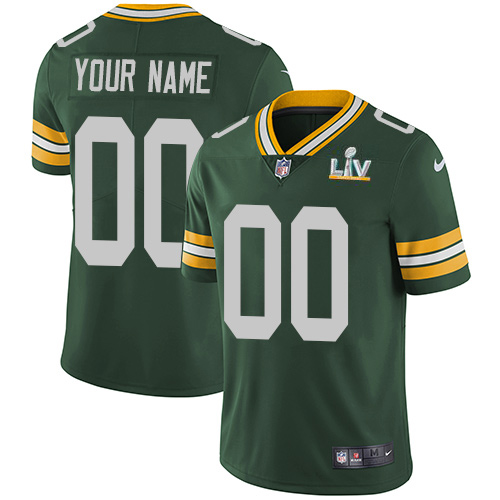 Men's Green Bay Packers Green ACTIVE PLAYER 2021 Super Bowl LV Limited Stitched Jersey